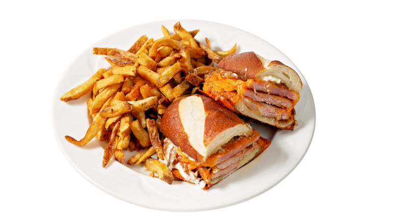 Peameal bacon sandwich