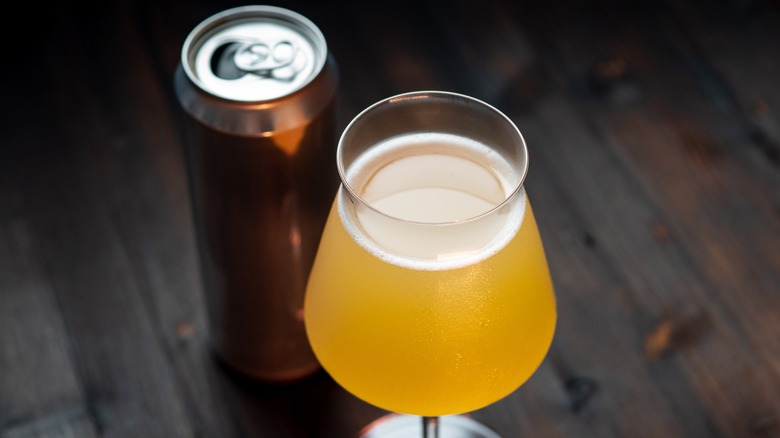 cider and mead on table