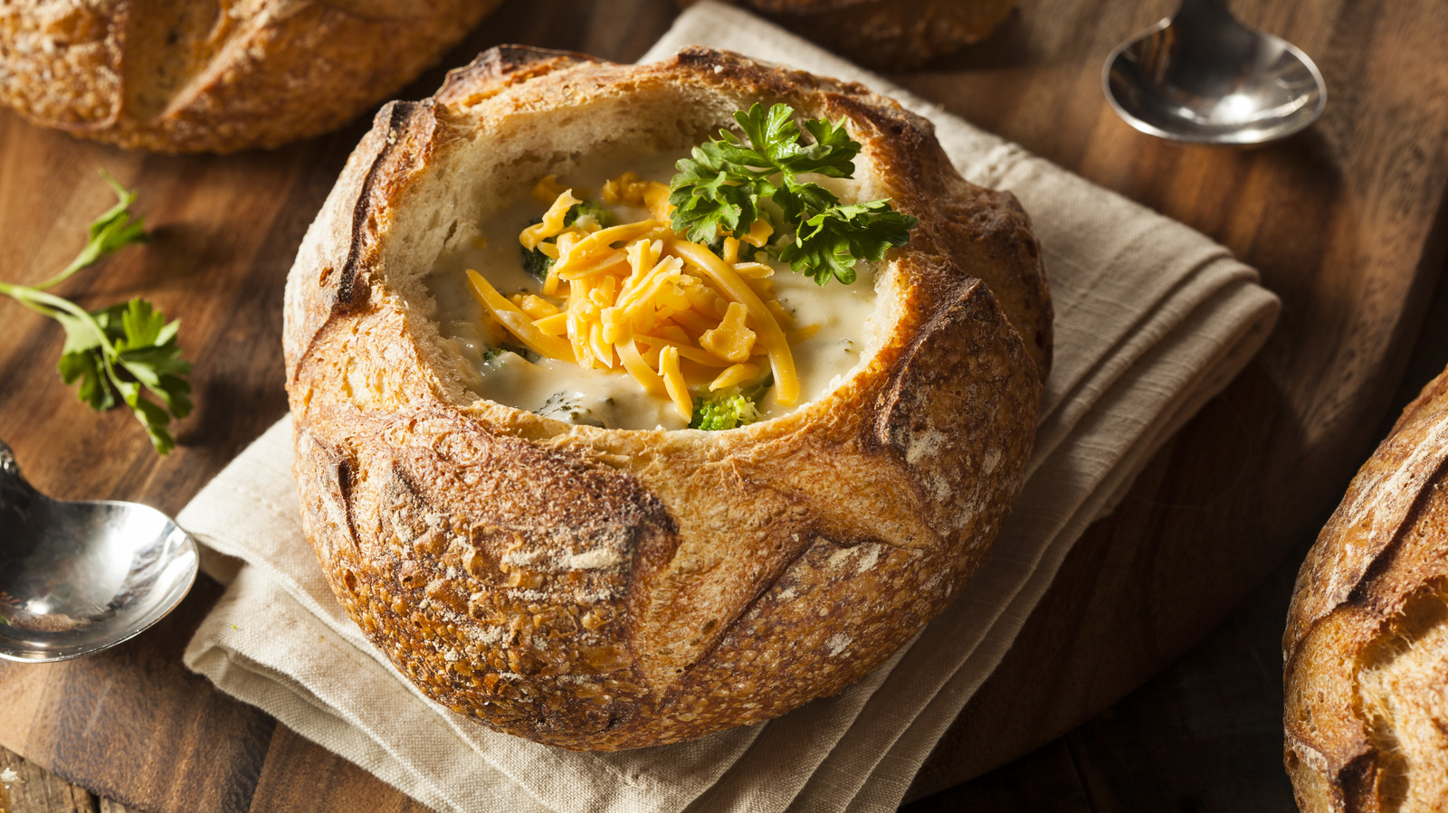 The Key For Preventing Soggy Bread Bowls? Get Them Nice And Toasty