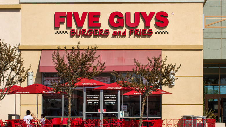 Five Guys restaurant