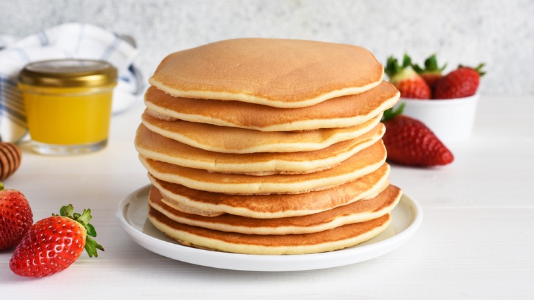 The Kitchen Tool That Makes Cutting Big Pancakes A Breeze