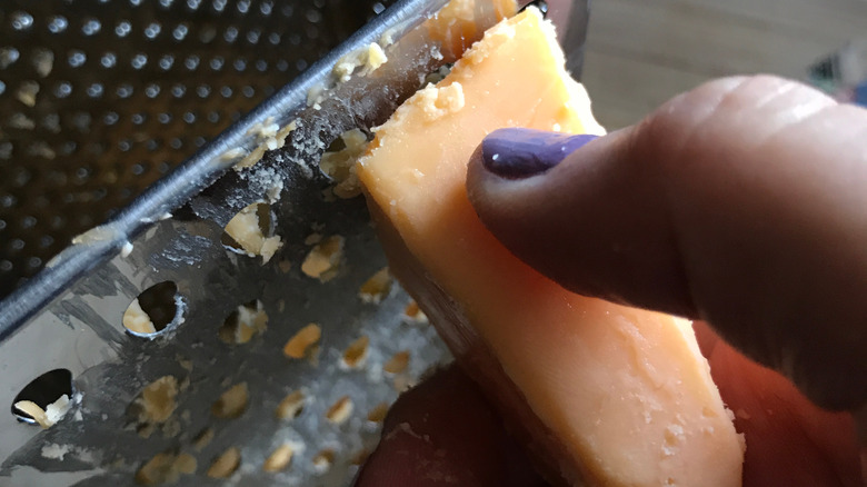 Grating cheese