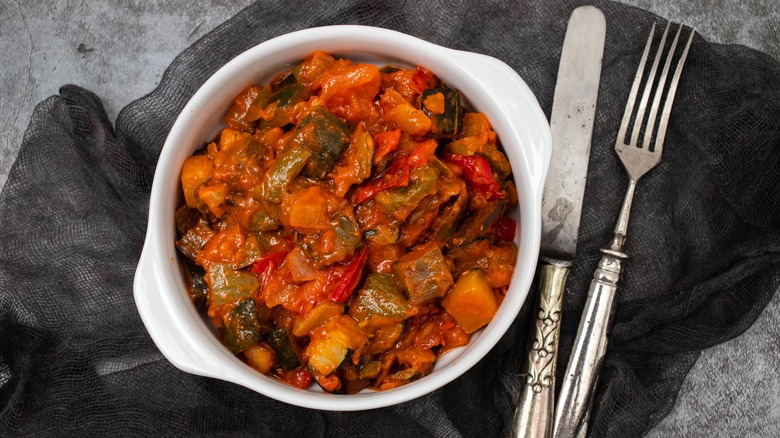 chunky ratatouille stew