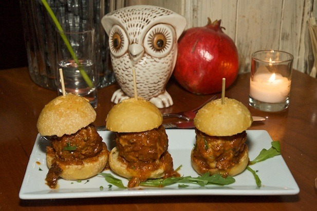 Gravy Meatball Sliders