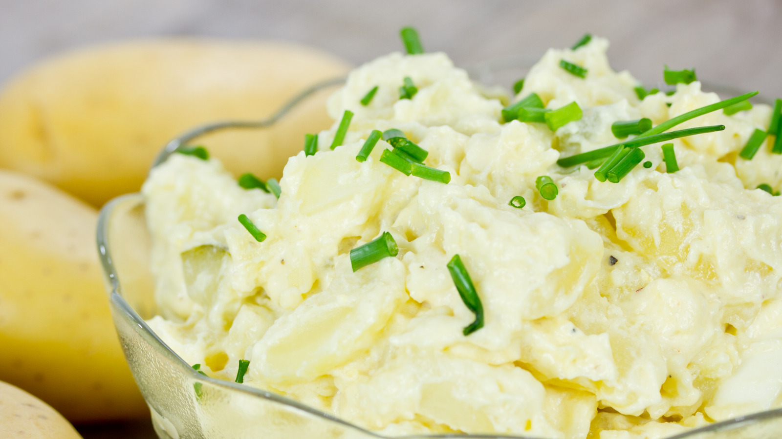 Making potato salad has gotten a whole lot easier. Found on . :  r/DidntKnowIWantedThat