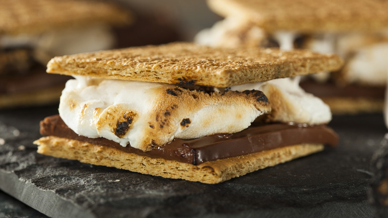 Homemade s'mores