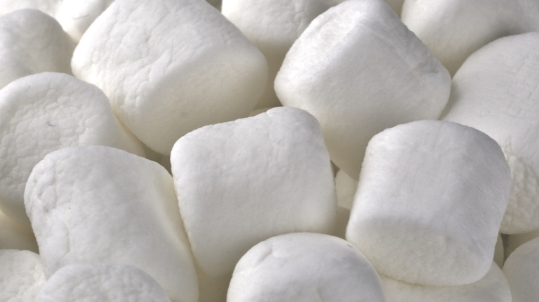 Pile of marshmallows