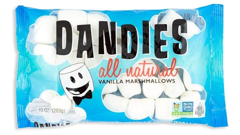 Dandies vanilla marshmallows bag