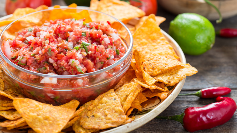 Fresh tomato salsa