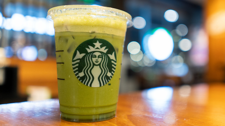 Starbucks Iced matcha latte