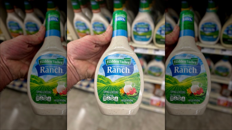 bottle of Hidden Valley Ranch