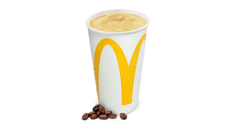 McDonald's espresso shake