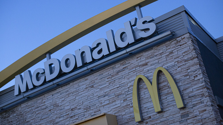 McDonald's restaurant exterior 