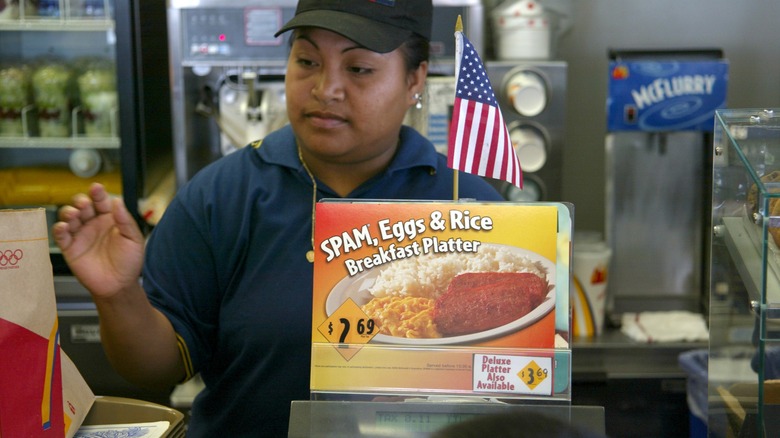 Hawaiian McDonald's cashier