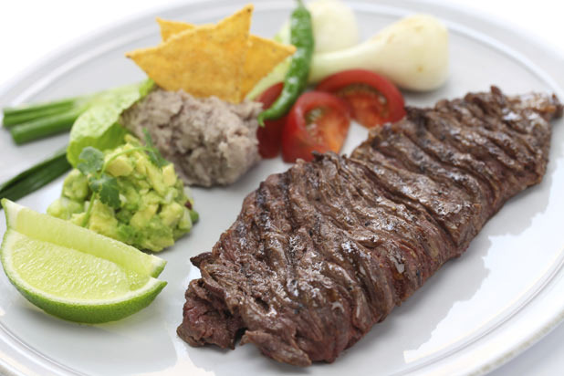 3) Skirt Steak