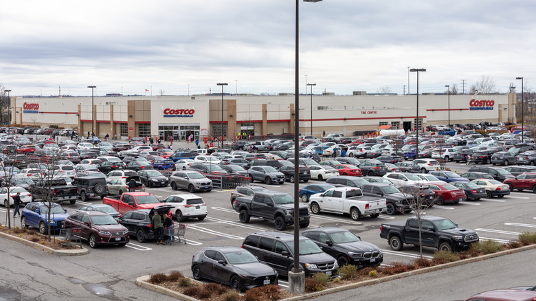 Costco parking lot