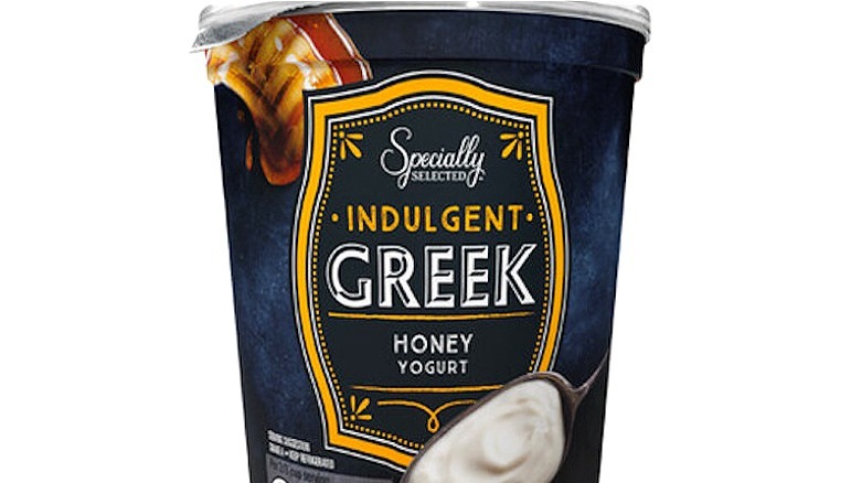specially selected indulgent greek yogurt
