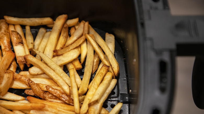 french fries in air fryer