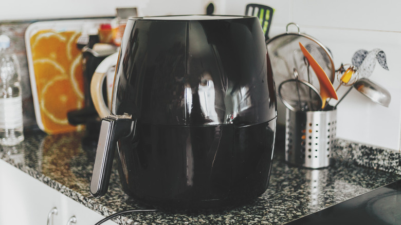 air fryer on counter