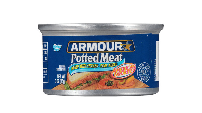 Armour Star potted meat can