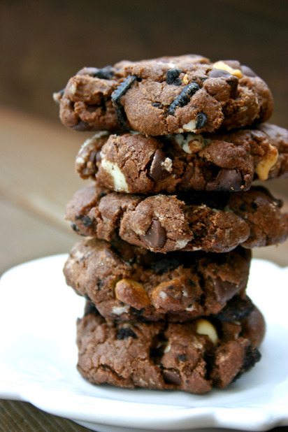 Triple Fudge Oreo Cookies 