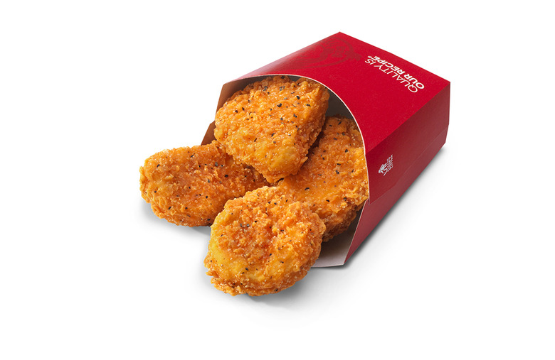 Spicy chicken nuggets (Wendy's)