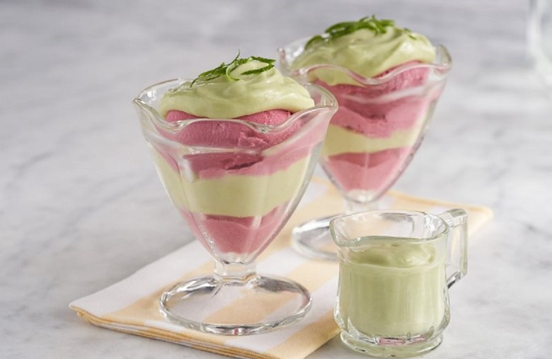 California: Avocado parfait