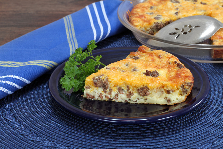 Kansas: Cheeseburger pie 