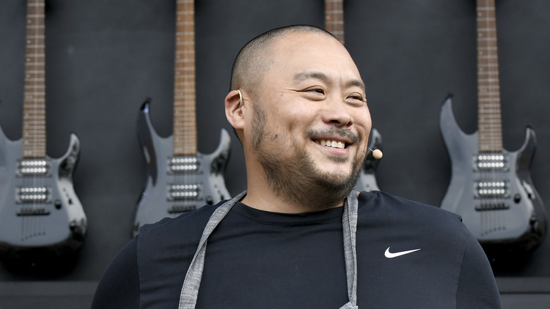 David Chang smiling