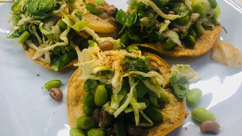 black-eyed pea tostadas