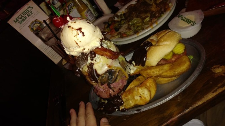 Florida: McGuire's Terrible Garbage Burger, McGuire's Irish Pub (Pensacola) 