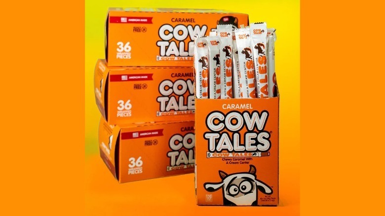packages of Goetze's Cow Tales