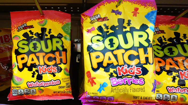 bags of Sour Patch Kids