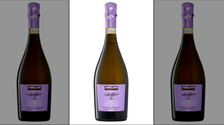 Kirkland Signature Prosecco bottle