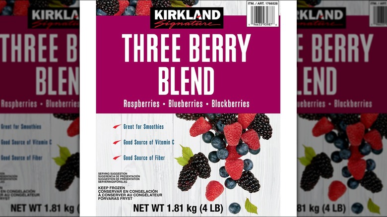 Kirkland three berry blend bag