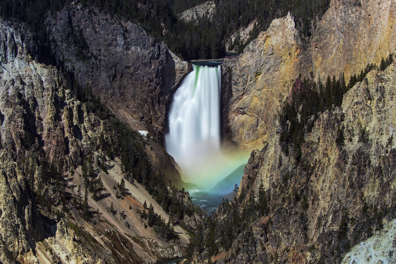 Wyoming: Lower Yellowstone Falls