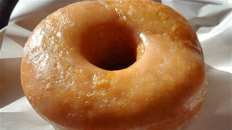 Starbucks glazed doughnut