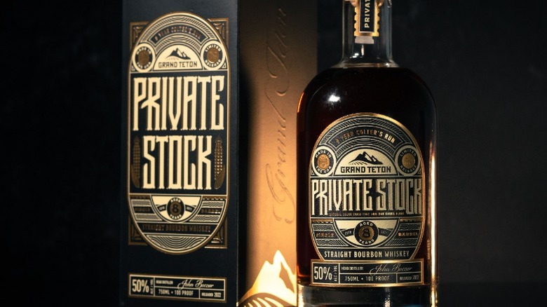 Grand Teton private stock bourbon