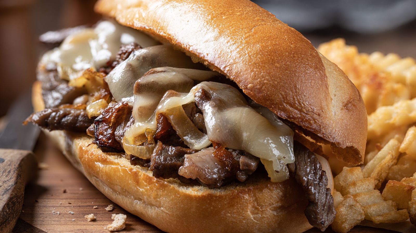 The Most Underrated Cheese Option For A Philly Cheesesteak