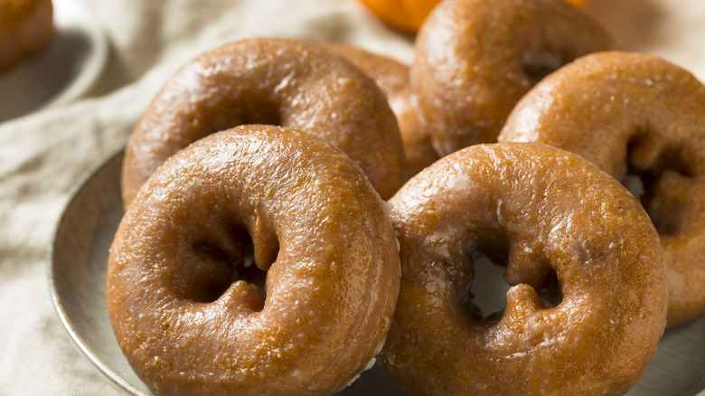 cake donuts close up