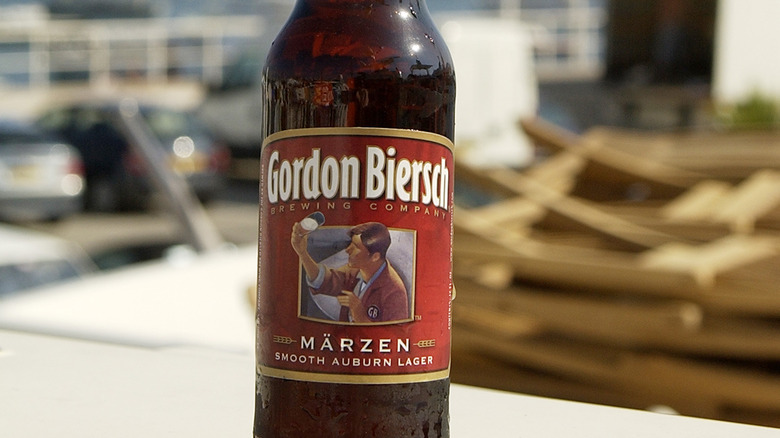 Bottle of gordon biersch marzen