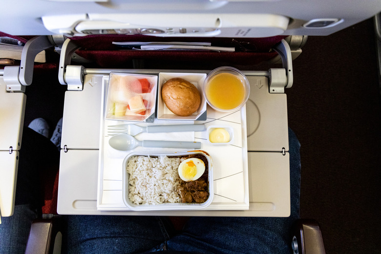 There's a reason airplane food tastes bad