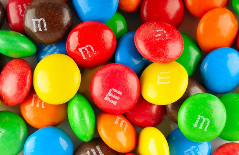 The "m" stamp on M&M's was added to prevent imitators