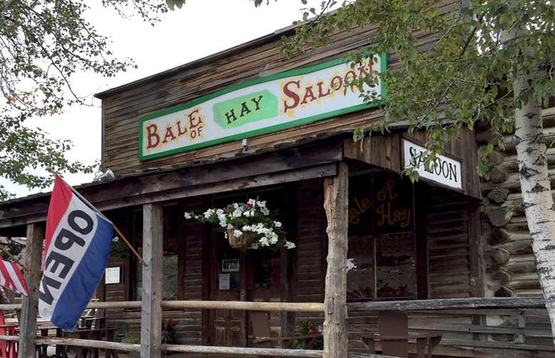 Montana: Bale of Hay Saloon, Virginia City 