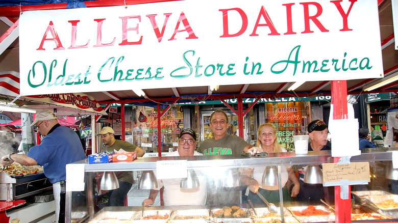 Tony Danza at Alleva Dairy