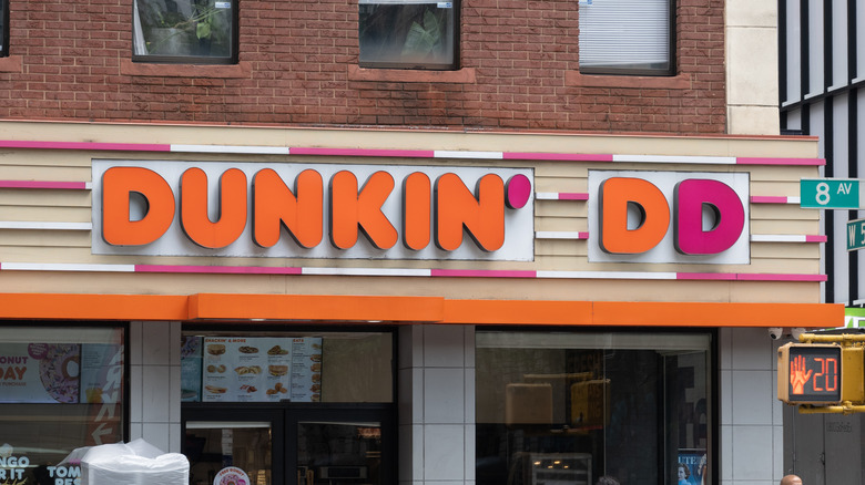 Dunkin' storefront