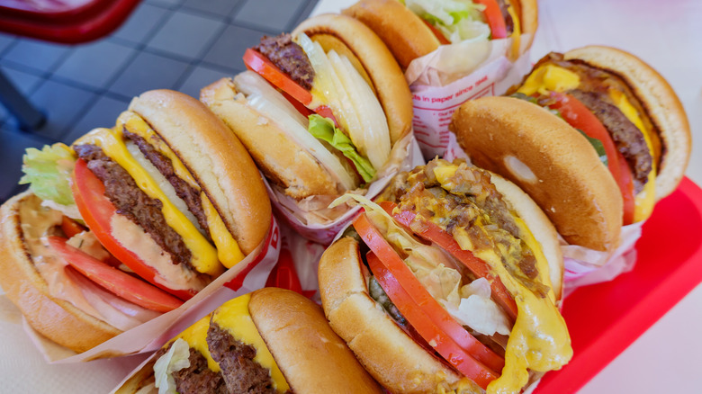 In-N-Out burgers