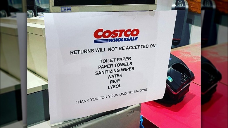 Costco list of unreturnable items