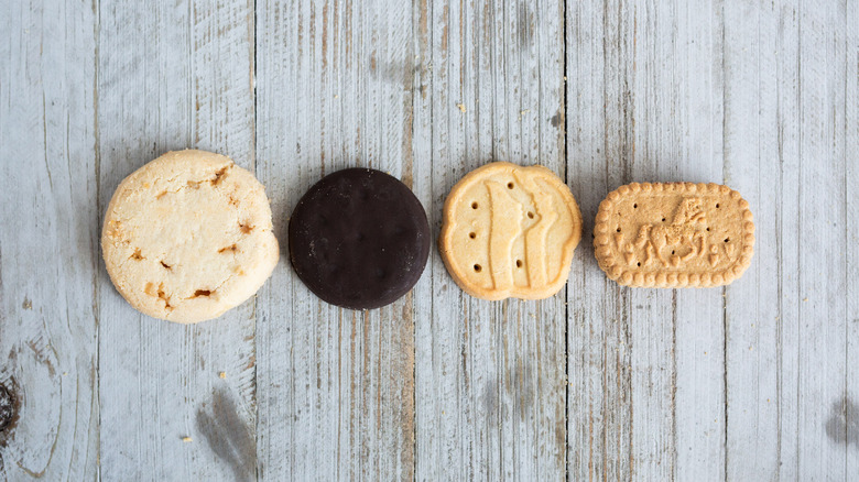 Assorted Girl Scout cookies