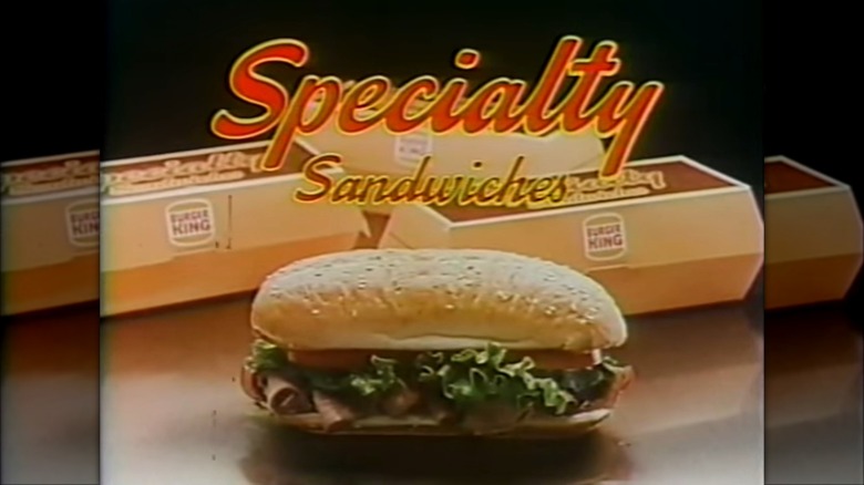1980 Burger King roast beef ad
